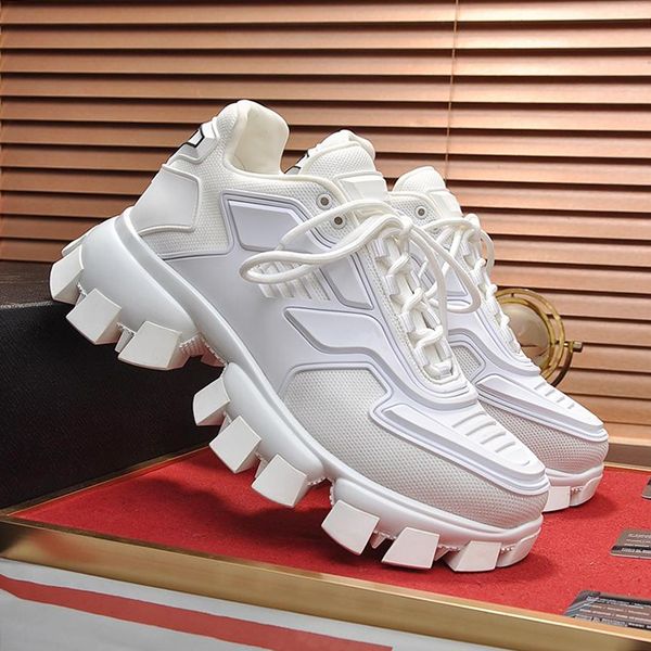 

luxury footwears mens shoes cloudbust thunder sneakers fashion classic skateboarding casual lace-up shoes zapatos de lujo para hombre l29, Black