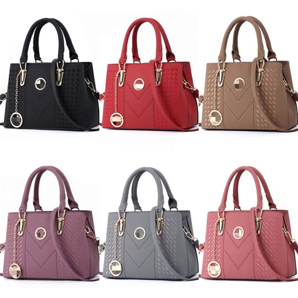 

famous brand designer fashion women luxury bags lady multi color to choose leather handbags bags shoulder tote bag female for shopping#362