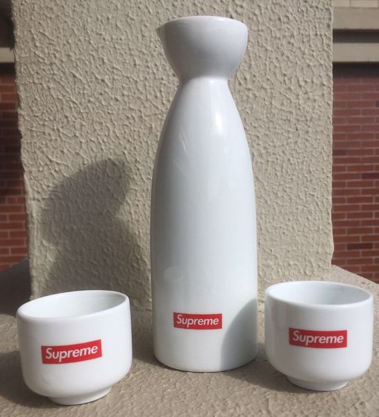 

17fw porcelain shochu sup sake set pot wine bottle 2 cups ceramic sake sets fw17