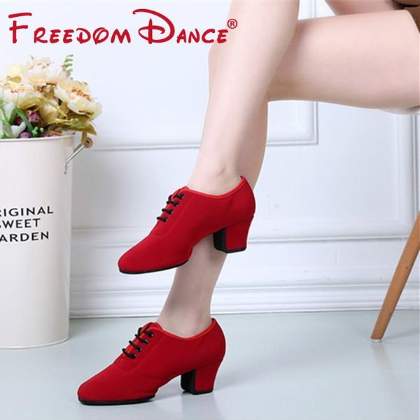 

dancesport shoes oxford latin dance shoes for women ladies teaching t1-b girls waltz tango foxtrot ballroom shoe 5cm heel