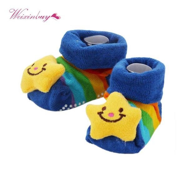 

weixinbuy новый зима милые животные мультфильм детские носки хлопок обувь пинетки для новорожденных унисекс детские детские ботинки первые х