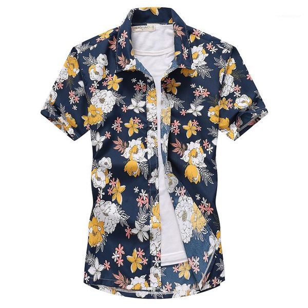

mens mixed color short sleeve shirts turn down collar fashion shirts beach designer clothing causal summer, White;black