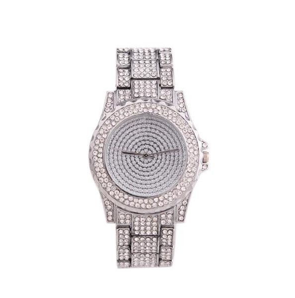 

fashionable casual steel band watch star watch women diamond dress quartz watches wristwatch relogios femininos, Slivery;brown