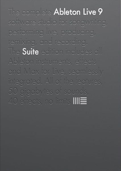 

Ableton live uite 9