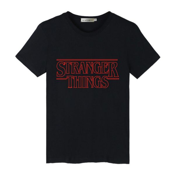 

womens shirts womens designer t shirt 2019 stranger letter printed casual female print short sleeve fashion women clothes, White