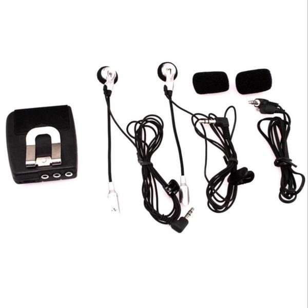 

moto helmet front-to-back intercom headset plastic modified motorcycle helmet intercom headphones accessories