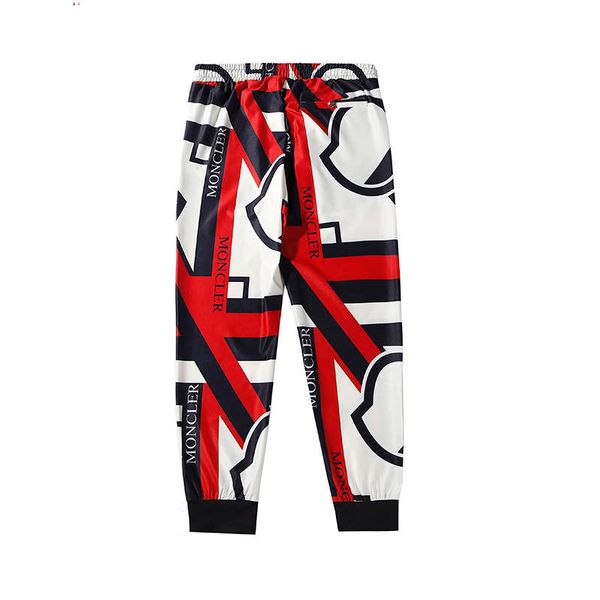 

mens track pants casual brand striped letters print loose pants hip hop fashion streetwear pants mens luxury joggers hot, Black