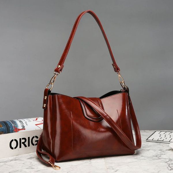

euramerican women shoulder bag pu leather waterproof large capacity party trip