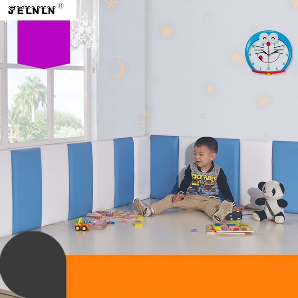 

solid color headboard soft bag self-adhesive tatami soft wall wall sticker kids room bag background 3d sticker