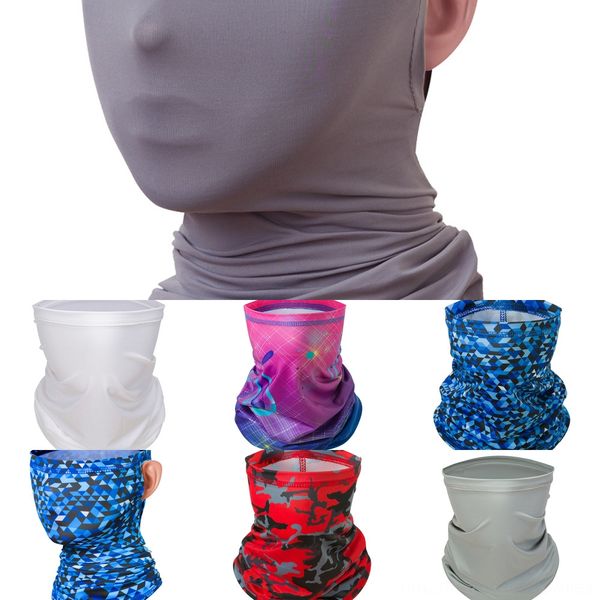

q566o shipping ring bicycle fishing scarf neck shield gaiter face mask headband bandana headwear sport scarf bicycle balaclava, Black