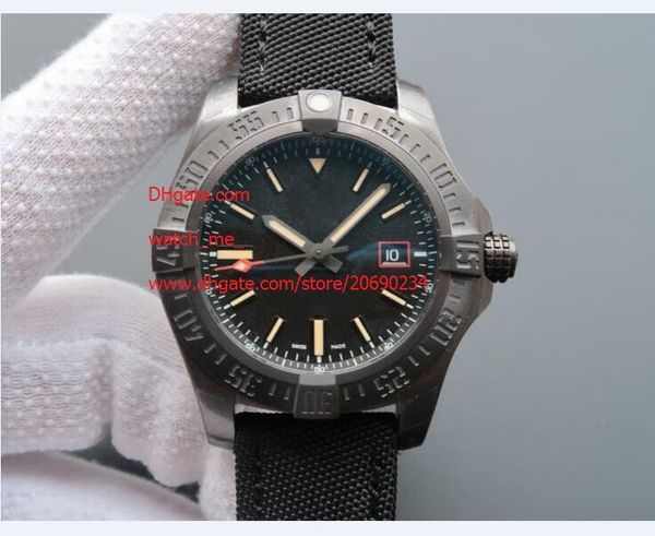 

luxury wristwatches 44mm blackbird automatic mechanical black dial v1731110-bd74gcvt mens men's watch watches, Slivery;brown