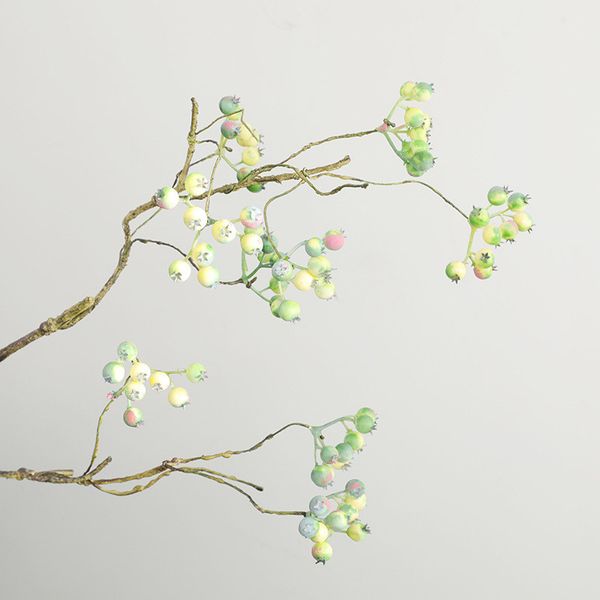 

artificial cranberry branch simulation berries fake fruit tree home decor