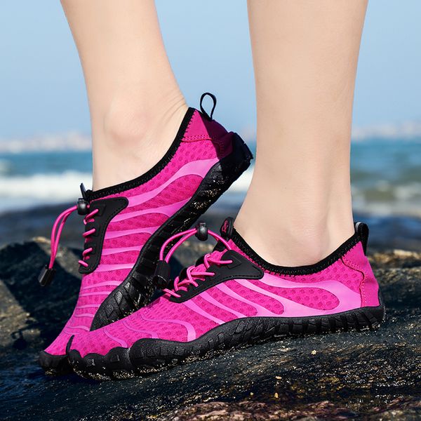 

2020 men women aqua shoes summer beach wading shoes swimming quick-drying breath rubber reef non-slip on surf water