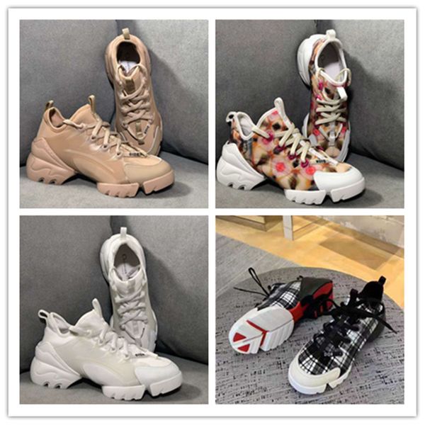 

Christian Dior дизайнерские кроссовки CL Red Bottom Low Cut Шипы квартиры обувь для мужчин женщин кожаные кроссовки Повседневная обувь с мешком для пыли