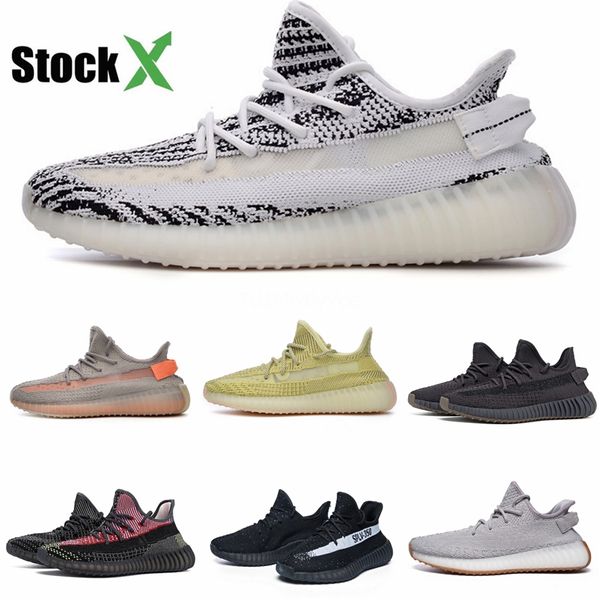 

35-45 soft видение v2 new kanye west кроссовки для мужчин женщины камень кости белого полезность черного румяна соли тренеры кроссовки # qa9