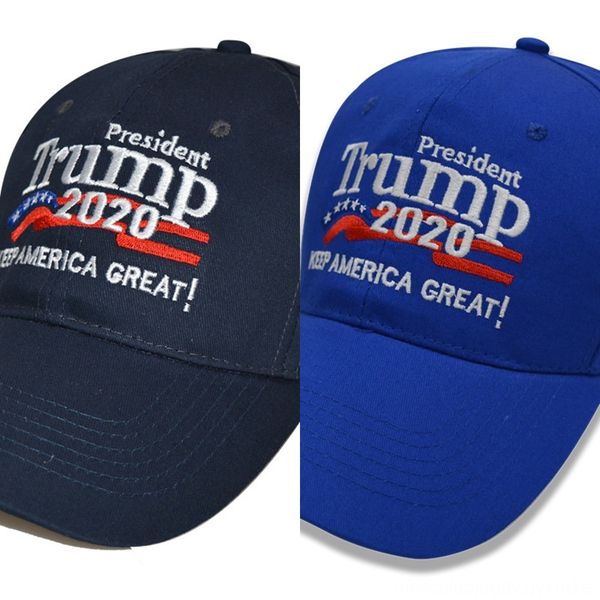 

pqknk donald trump president hats camouflage 3d embroidery sport baseball cap ball trump election cap 2020 caps, Blue;gray
