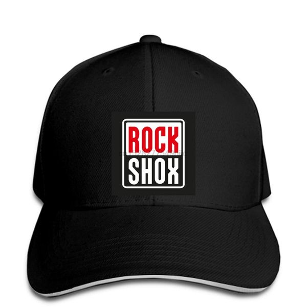 

men baseball cap rock shox logo snapback cap women hat peaked, Black;white