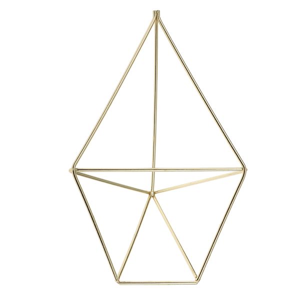 

висячий металл tillandsia воздух завод rack держатель горшок главный крытый открытый сад патио цветочный декор золото