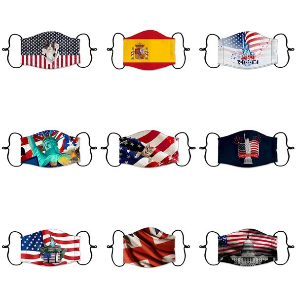 

fast shipping masks for adults with earloops face mask dust proof mask 3 layers blue designer ski mouth masks #1861