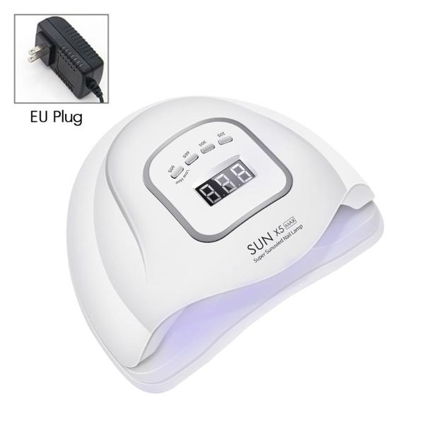 

120w manicure machine uv led lamp sun light auto sensing digital display infrared magnetic adsorption gel nail dryer protection
