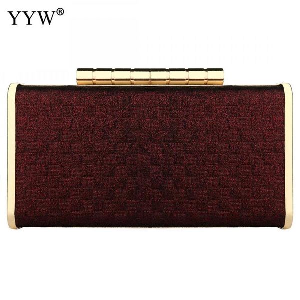 

burgundy silk clutch bag square women pouch purse wedding party clutches evening party bags clutches black for formal banquet
