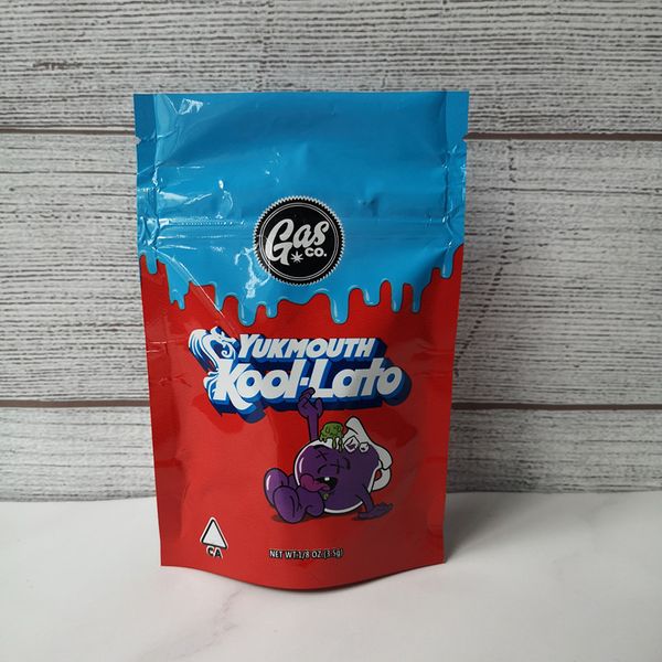 

gasco mylar bag smell proof fourlato gelato33 and gaslato child proof resealable bags yukmouth kooi-lato mylar bag dry herb flower packaging