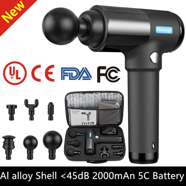 

integrated fitness equip massage gun muscle relaxation massager vibration fascial body equipment noise reduction design for male female