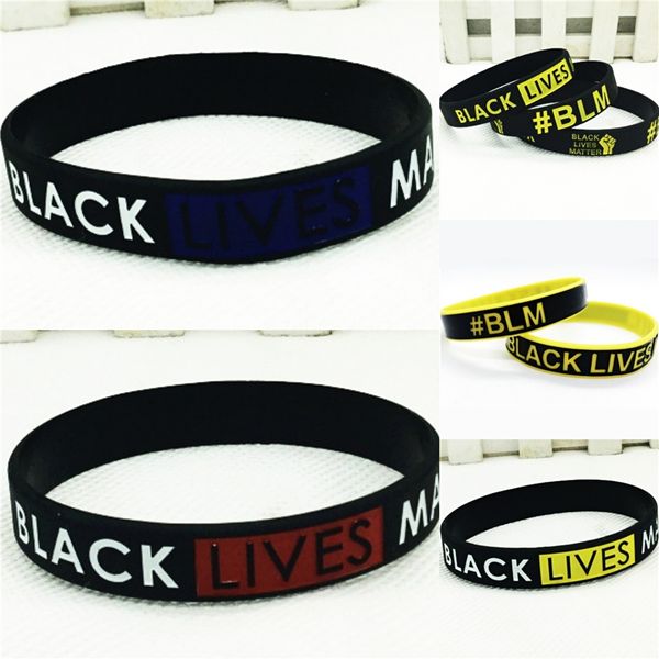

black lives matternew lebron james silicone wristband rubber bracelet basketball run #37511