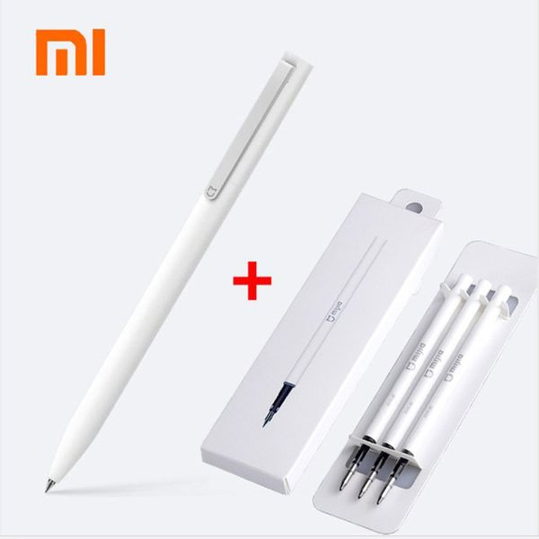 

Original Xiaomi Mijia Sign Pen MI Pen 9.5mm Signing Pen Smooth Switzerland Refill MiKuni Japan Ink Best Gift WJ081