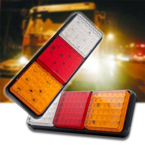 

24v 108led car truck trailer tail slight reverse turn indicator caravan tail lamp truck signal turning lamp