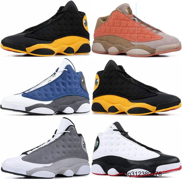 

мужские тренеры баскетбольной обуви 13s черный кот атмосфера серый сгусток терракотовая разводили чикаго мужские тренеры спортивной тапки об