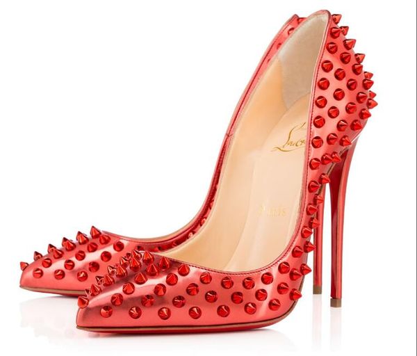 

Мода роскошный дизайнер красные днища высокие каблуки каблук черный серебряный свадебные высокие каблуки e2