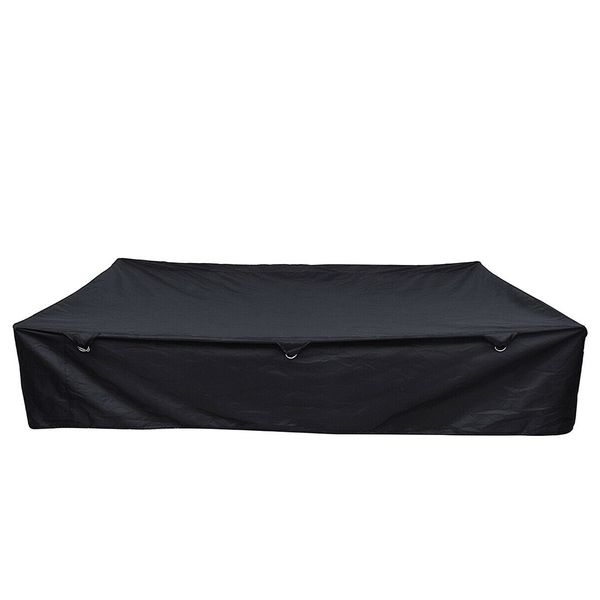 

protective travel camping trailer cover car garden dustproof iron ring waterproof sunproof polyester large universal accessories