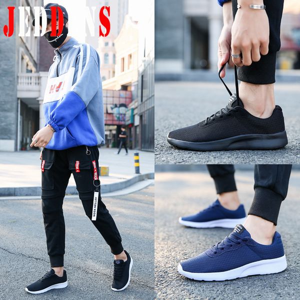 

lightweight man shoes large size flat men's sneaker mesh breathable mens running shoes summer sports shoe q27