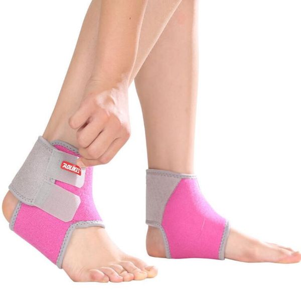 

1pair chidren kids ankle support sport breathable ankle brace protector football basketball elastic pad safety brace guard, Blue;black