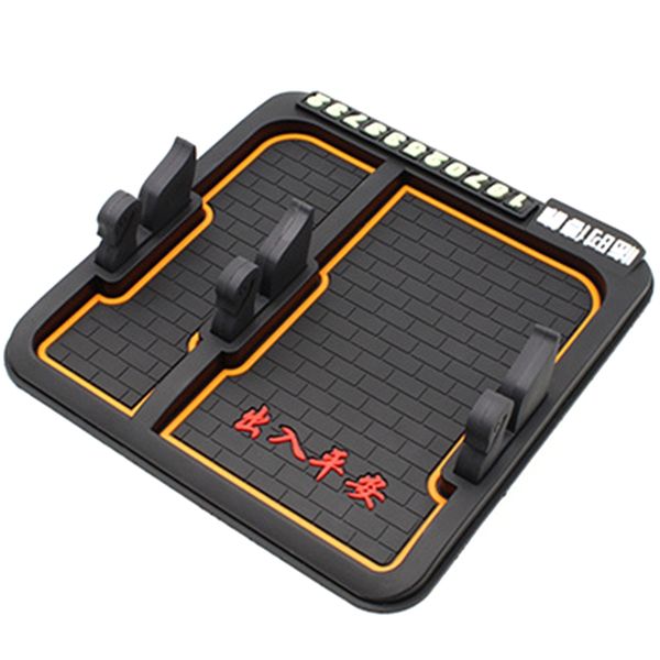 

car mat pvc automotive dashboard sticky pad universal non-slip cushion