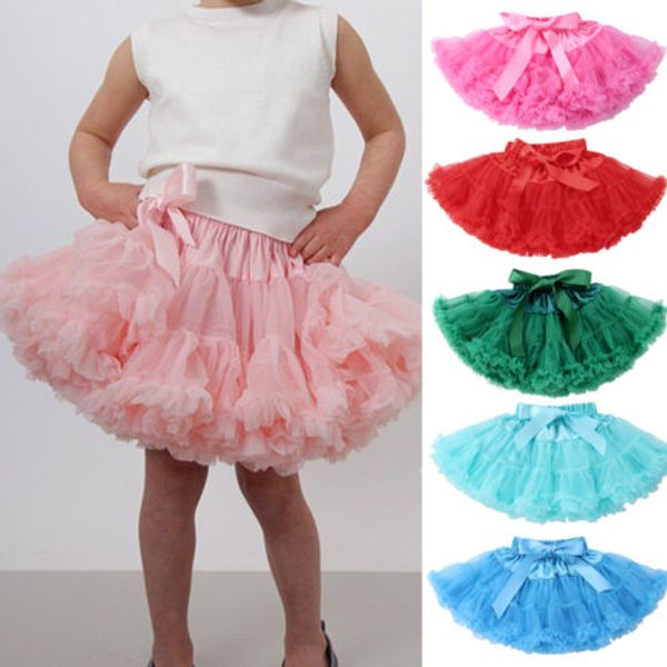 

pudcoco 2019 new brand kids girl's princess layer fluffy tutu skirt pettiskirt party dance skirts