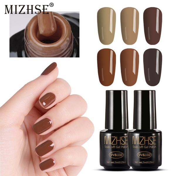 

mizhse gel varnish nail polish uv hybrid nail art manicure nails extensions 7ml vernis semi permanent primer gel polish, Red;pink