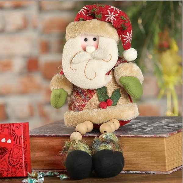

christmas cloth doll decoration cute gift christmas family decorations children gifts dolls shopping mall window scene decoration jj19825, Silver