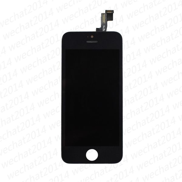 100 % getestete LCD-Display-Touchscreen-Digitizer-Baugruppe Ersatzteile für iPhone 5 5s 5c kostenlos DHL