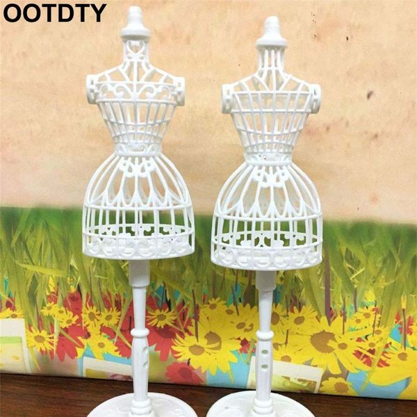 

3pcs display gown dress clothes rack doll mannequin hollow model holder stand