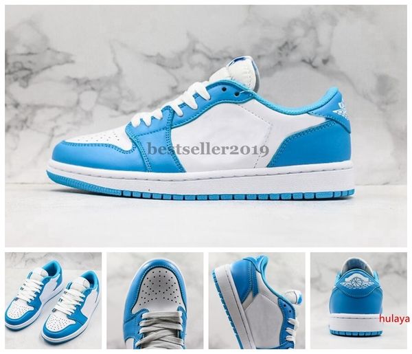 

2019 x sb dunk 1 low unc blue white skateboard shoes mca 1s women mens designer sneakers basketball trainers des chaussures schuhe