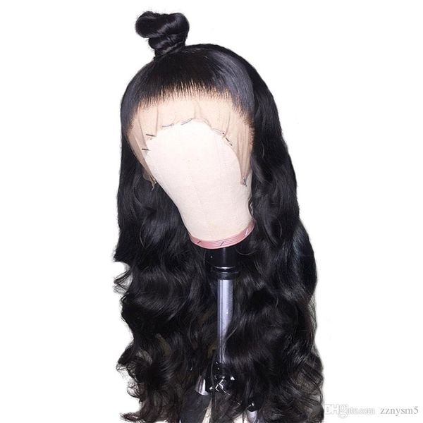 

peruvian body wave lace front human hair wig for black women 13x4 lace front wig with baby hair 150% remy hair wig