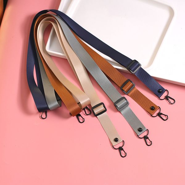 

fashion ribbon band keychain phone case crossbody shoulder bags strap lanyard car key ring keychains for women men jewelry, Silver