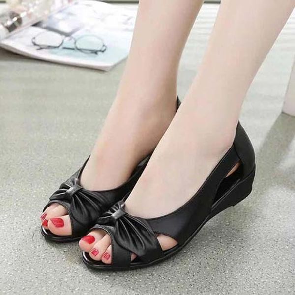 

women shoes sandals heels sandals slippers huaraches flip flops loafers shoe for slipper shoe02 pl2177, Black