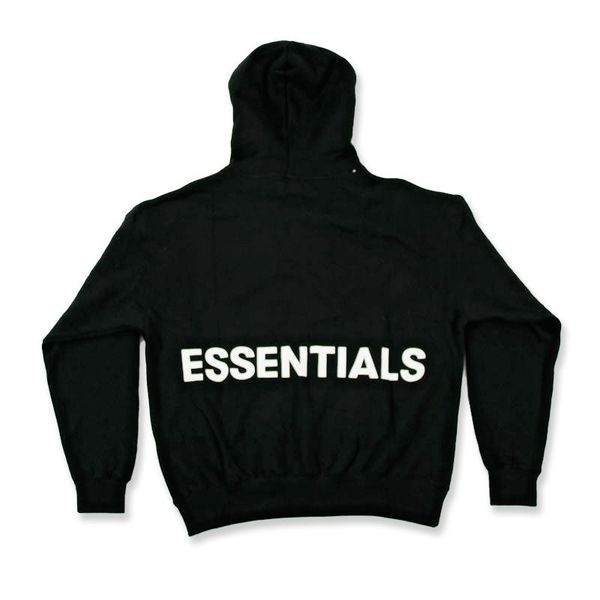 

brand new fear of god hoodie hip hop street sport mens est designer hoodies fashion essentials pullover sweatshirt new, Black
