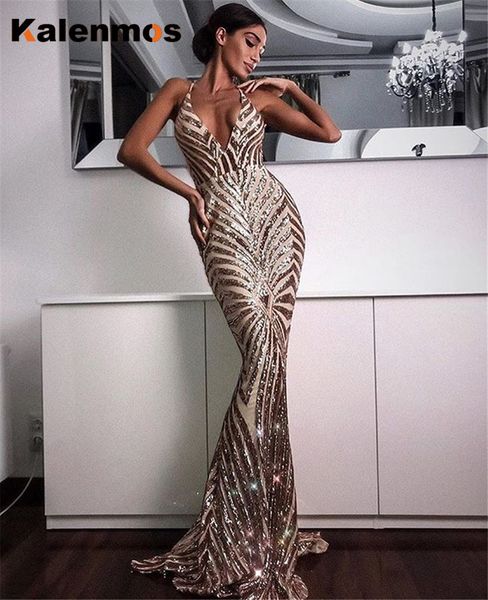 

evening party dress women halter sleeveless sequin bodycon mermaid dresses ladies hollow slim backless banquet long dress, Black;pink