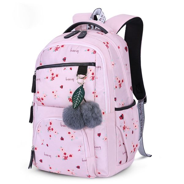 

flower printing korean style children school backpacks girls school bags large capacity backpack bag for kids mochila