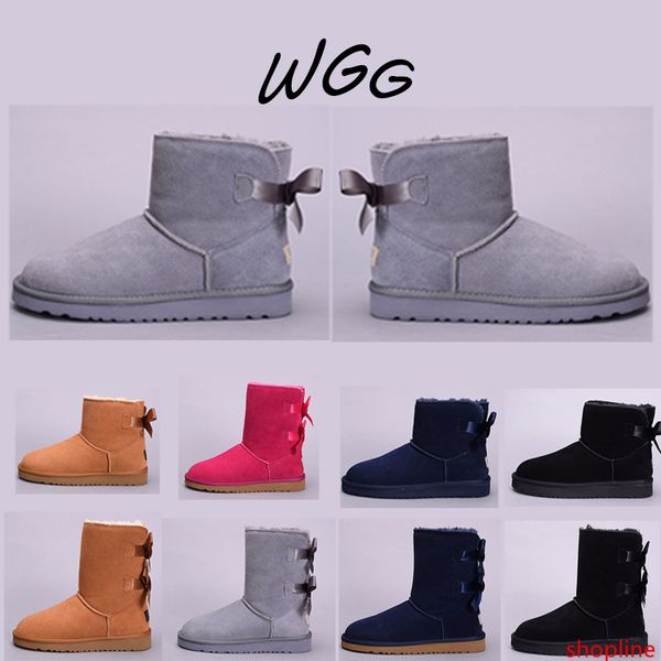 

wholesale women wgg australia chestnut coffee black boots classic red grey blue snow winter boots women girls outdoor zapatos shoes 36-41