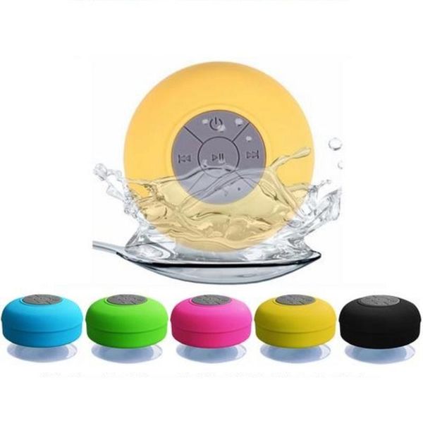 

mini wireless bluetooth speaker hands waterproof car bathroom office beach stereo subwoofer music loudspeaker with suction